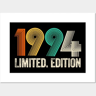 Vintage 1994 Birthday Retro 1994 For Men Women born in 1994 Posters and Art